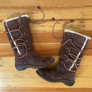 UGG Boots 5158 Size 6.5 Brown Leather Sheepskin